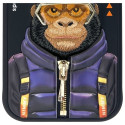 NIMMY case COOL&CUTE 2.0 Monkey for IPHONE 15 black