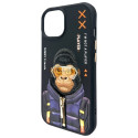 NIMMY case COOL&CUTE 2.0 Monkey for IPHONE 15 black