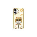 NIMMY case COOL&CUTE 2.0 Cat for IPHONE 16 khaki