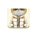 NIMMY case COOL&CUTE 2.0 Cat for IPHONE 16 khaki