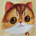 NIMMY case BIG EYED PET 2.0 Cat for IPHONE 15 Pro Max khaki