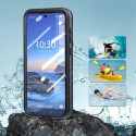 Waterproof case SHELLBOX A36 for SAMSUNG A36 black