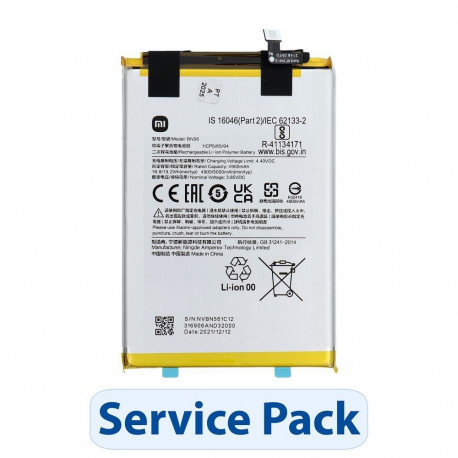 ServicePack Battery BN56 / BN5F for XIAOMI Poco C51 / A1+ / 9AT / 9C / 9A