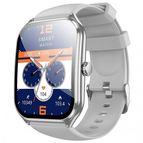 Smartwatch Hoco 1,96" AMOLED IP67 with call function Y28 silver