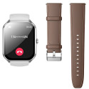 HOCO smartwatch with call function AMOLED Y28 silver