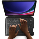 DUX DUCIS case DK foldable with Wireless Keyboard for SAMSUNG Tab S10 Plus/S9 Plus/S9 FE Plus black