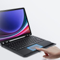 DUX DUCIS case DK foldable with Wireless Keyboard for SAMSUNG Tab S10 Plus/S9 Plus/S9 FE Plus black