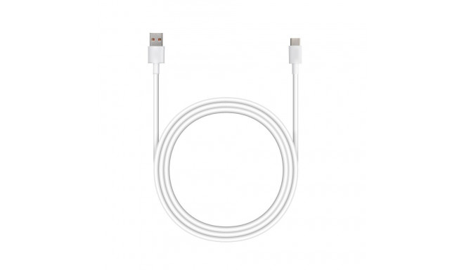 Cable USB A to Type C 3.0 2A HD2 1 m white