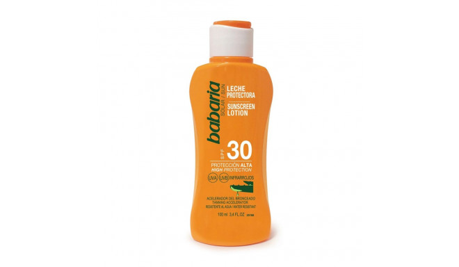 BABARIA ALOE VERA LECHE CORPORAL SPF30 PROTECCION ALTA 100ML