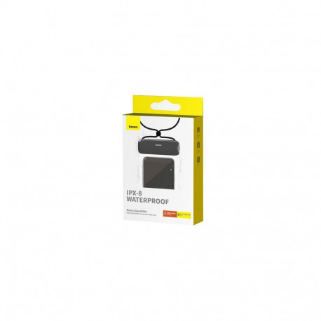 Baseus AquaGlide Universal Waterproof Case IPX8 up to 7.2 inch Phone, Black/ Transparent (BS-PC029)