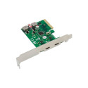 Conceptronic EMRICK08G 2-Port USB 3.2 Gen 2 Typ-C PCIe