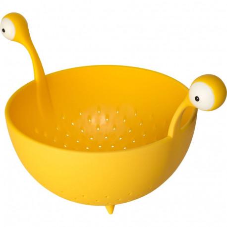 OTOTO Spaghetti Monster yellow Colander