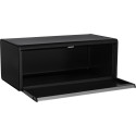 Brabantia Fall Front Bread Bin Square Front matt black