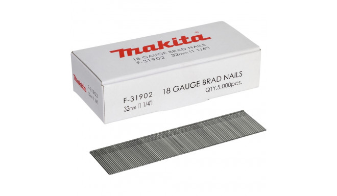 Makita peente naeltega brad-naelad 1,2x32mm F-31902 5000 tk