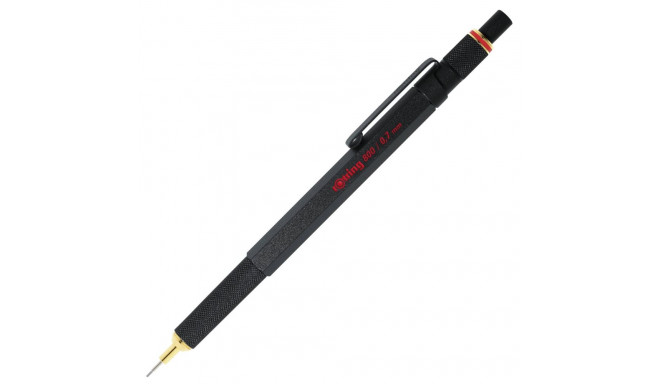 rotring 800 mehaaniline pliiats must 0,7 mm