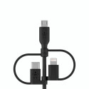 Belkin BOOST Charge Univ. kaabel 1,2m Lightn./Micro/USB-C - USB-A