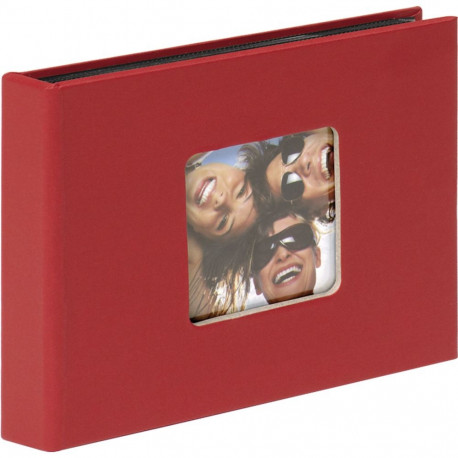 Walther Fun punane 10x15 mini fotoalbum 36 fotole MA353R
