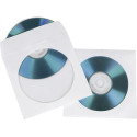 1x100 Hama CD/DVD paberümbrised, valged SK 51174