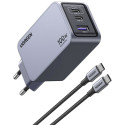 UGREEN Nexode Pro 100W GaN laadija USB-C kaabliga
