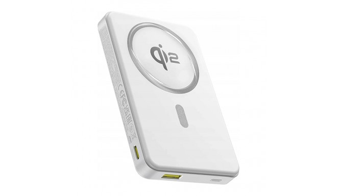 Baseus Airpow II 10000mAh Qi2 Power Bank with MagSafe 22.5W with Baseus Simple Series USB-C Cable - 