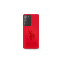 US Polo USHCS21LSLHRTRE S21 Ultra G998 czerwony/red Silicone On Tone