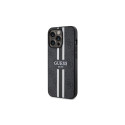Guess GUHMP13XP4RPSK iPhone 13 Pro Max 6.7" black/black hardcase 4G Printed Stripes MagSafe