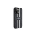 Guess GUHMP13LP4RPSK iPhone 13 Pro / 13 6.1" black/black hardcase 4G Printed Stripes MagSafe