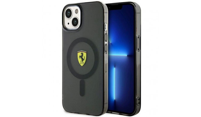 Ferrari FEHMP14MURKK iPhone 14 Plus 6.7" black/black hardcase Translucent Magsafe
