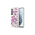 Guess GUHCS23SHCFWST S23 S911 white/white hardcase Flower Collection