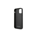 Mercedes MEHCP12SCDOBK iPhone 12 mini 5,4" czarny/black hardcase Leather Perforated Area