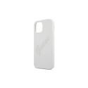 Guess GUHCP12LLSVSCR iPhone 12 Pro Max 6.7" cream/cream hardcase Script Vintage