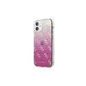 Guess GUHCP12SPCU4GGPI iPhone 12 mini 5.4" pink/pink hardcase 4G Gradient