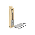 CLUB 3D USB GEN2 TYPE-C TO 10GBPS 4XUSB TYPE-A ALUMINIUM CASING HUB