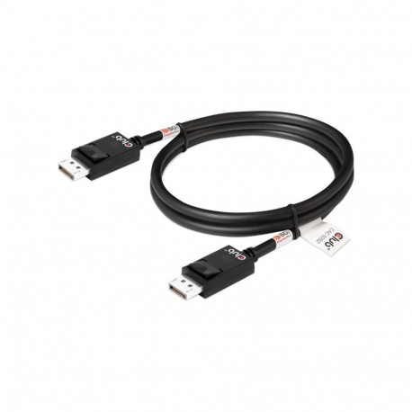 Club 3D DisplayPort 2.1 kahesuunaline VESA DP80 sertifitseeritud kaabel 4K240Hz 8K60Hz või 10K60Hz M