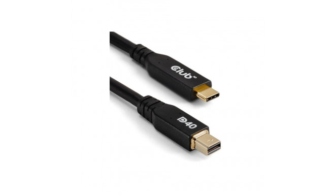 CLUB 3D USB Type-C to MiniDisplayPort DP40 kahepoolne Vesa sertifitseeritud kaabel 2m