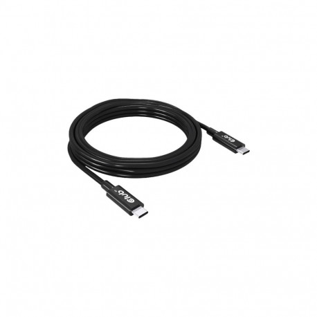 Club 3D USB4 Gen3x2 Type-C kahesuunaline kaabel 8K60Hz 4K120Hz 40Gbps PD 240W(48V/5A) EPR M/M 3m