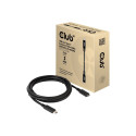 CLUB 3D USB Gen1 Type C Extension Cable 5GBPS 60W20V/3A 4K60HZ M/F 2M/6.56FT