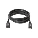 CLUB 3D USB Gen1 Type C Extension Cable 5GBPS 60W20V/3A 4K60HZ M/F 2M/6.56FT