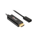 Club 3D HDMI USB Type-C 4K60Hz aktiivne adapter M/F