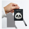 NIMMY card wallet BIG EYED PET 2.0 Panda black