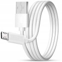 Setty cable USB - microUSB 1,0 m 2A white