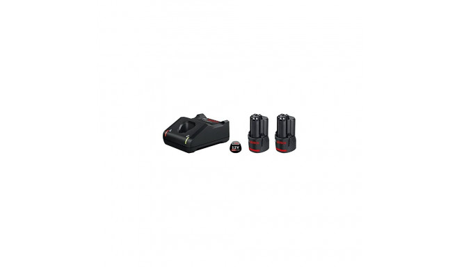 Bosch 12V battery starter set, GAL, 2x3Ah - 1600A019RD