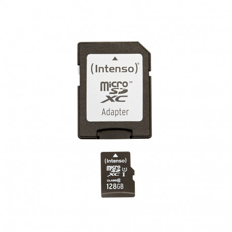 Intenso mälukaart microSDXC 128GB + adapter