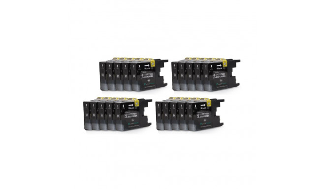 Brother tindikassett LC-1280XLBK, must
