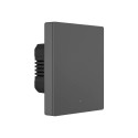 Smart WiFi wall switch SONOFF M5-1C-80 (1-channel, for frame, graphite)
