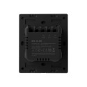 Smart WiFi wall switch SONOFF M5-1C-80 (1-channel, for frame, graphite)