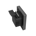 Smart WiFi wall switch SONOFF M5-2C-80 (2-channel, for frame, graphite) Smart WiFi wall switch SONOFF M5-2C-80 (2-channel, for frame, graphite)