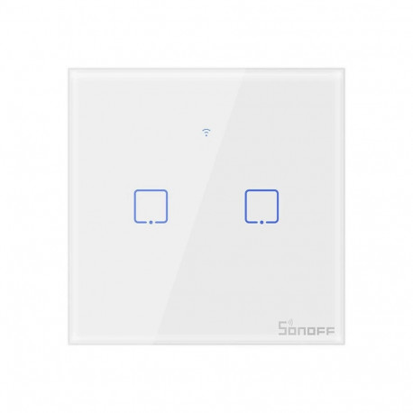 Smart Switch WiFi Sonoff T0 EU TX (2-channel)