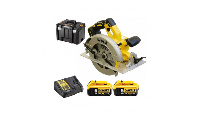DEWALT ketassaag 18V DCS570P2 184mm 2x5.0Ah BL