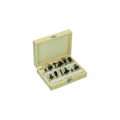 12-osaline freesitera komplekt, 8 mm vars